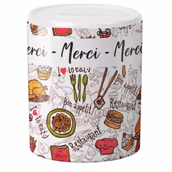 Tirelire pourboire - Tips - Restaurant brasserie