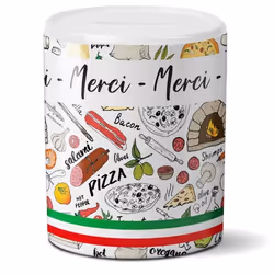 Tirelire pourboire - Tips - restaurant Pizzeria