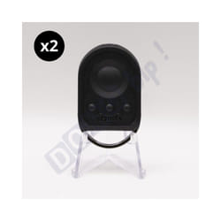 Lot de 2 Télécommandes Somfy Keygo 4 rts - 4 Canaux - Fréquence 433,42 MHz - Compatible Automatisme Somfy