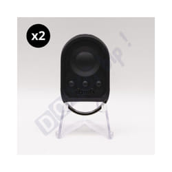 Lot de 2 Télécommandes Somfy Keygo io - 4 canaux - Pour Automatisme Portails et Volets - Fréquence 868 MHz - Technologie io