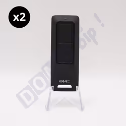 Description Technique du FAAC XT2 433/868 FDS Présentation Générale Le FAAC XT2 433/868 FDS est un émetteur de télécommande d ...