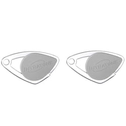 Lot de 2 badges électroniques Intratone gris - badges mifare en inox 08-0102 (ne se programme que par le syndic )