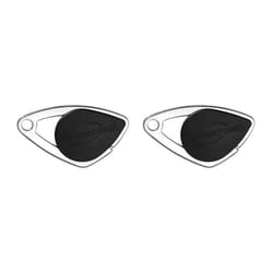 Lot de 2 badges électroniques Intratone noir - badges mifare en inox 08-0101 (ne se programme que par le syndic )