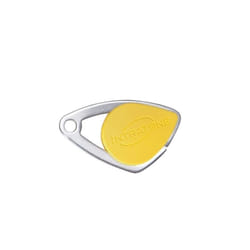 Badge électronique Intratone jaune - badge mifare en inox 08-0105 (ne se programme que par le syndic )