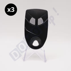 Lot de 3 télécommandes Intratone 2 boutons htel300 09-0101 (ne se programme que par le syndic )