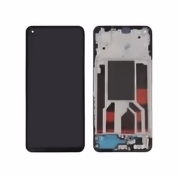 Ecran LCD OLED Complet Noir Avec châssis Pour Oppo Reno 8 5G