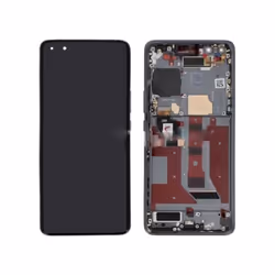 Original Ecran LCD & Vitre tactile Noir Assemblés Sur Châssis Pour Honor Magic 4 Pro (ReLife)