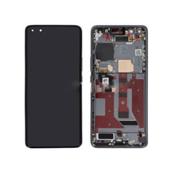 Original Ecran LCD & Vitre tactile Noir Assemblés Sur Châssis Pour Honor Magic 4 Pro (ReLife)