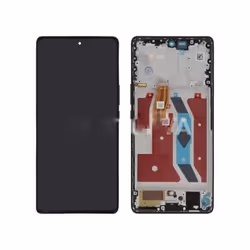 Original Ecran LCD & Vitre tactile Noir Assemblés Sur Châssis Pour Honor Magic 5 Lite (ReLife)