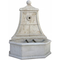 Habitat Et Jardin - Fontaine ' Baccarat' - Pierre reconstituée - 86 x 51 x 111 cm