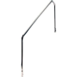 Lot de 2 sorties de bain pour piscine - L.152.4 cm - Inox - a sceller