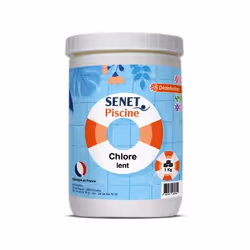 Senet Piscine Galets Chlore Lent " Senet Piscine " -5 Kg