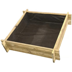 Habitat Et Jardin Carré Potager En Bois "aneth" - 80 X 80 X 10 Cm