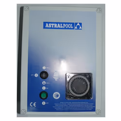 Filtration piscine - Coffret électrique pour brancher une pompe et 2 projecteurs avec disjoncteur - Modèle 2 projecteurs 600  ...