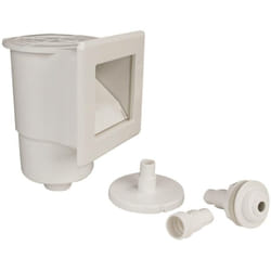 Habitat Et Jardin - Mini-skimmer avec bouche - Blanc