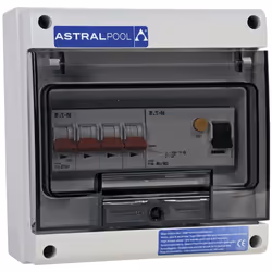 Coffret de commandes pour pompes à chaleur "Protect 10 monophasé" - Puissance restituée : > 10 kW - Matière : ABS double isol ...