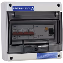Coffret de commandes pour pompes à chaleur "Protect 10 triphasé" - Puisance restituée : de 16 à 35 kW- Matière : ABS double i ...
