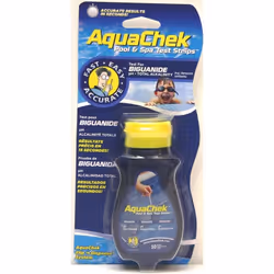 Bandelettes d'analyse "Aquacheck Bleu - PHMB" - 25 bandelettes incluses - Pour biguanide / PHMB pH, alcalinité totale Descrip ...