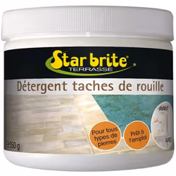 Descriptif : Nettoyant terrasse en pierres et margelles de piscine - 900 gPermet un nettoyage puissant, élimine les tâches et ...