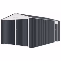 Description générale Le garage métal 'Houston' est la solution idéale pour protéger votre véhicule ou ranger vos outils en to ...