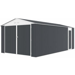 Garage en métal "Houston" 18,56m² - Anthracite