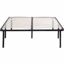 Cadre à lattes + pieds pour matelas - 140 x 190 cm - 26 lattes Vous cherchez un cadre pour votre matelas ? Nous avons exactem ...