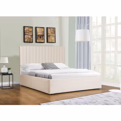 Description générale Découvrez le lit avec coffre 'Mia', l'alliance parfaite entre confort et fonctionnalité ! Ce lit spacieu ...