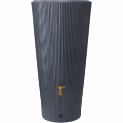 Kit réservoir 2 en 1 "Vaso" - Capacité : 220 L - Avec robinet en PE imitation laiton - Bac à plantes intégré - Collecteur de ...