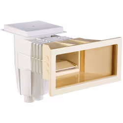 Skimmer standard 15 L "Parker" - Grande meurtrière - Beige Colisage : 1 colis : - 0,59 x 0,45 x 0,44 m, 5,24 kg.