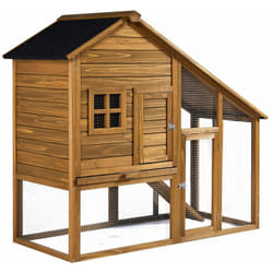Habitat Et Jardin - Poulailler 'Lily' avec pondoir en bois - Marron