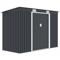Abri de jardin métal monopente "Austin" - 3,14 m2 - Gris