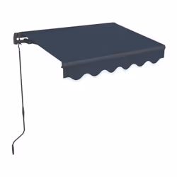 Habitat Et Jardin Store Banne En Aluminium "ombra 1" - 160 X 120 Cm - Gris