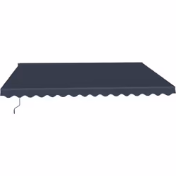 Habitat Et Jardin Store Banne En Aluminium "ombra 4" - 395 X 300 Cm - Gris
