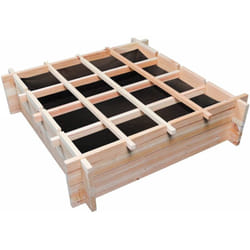 Habitat Et Jardin Carré Potager En Bois "tournesol" - 80 X 80 X 20 Cm