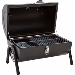 Description générale Découvrez le barbecue charbon portable de camping 'Captain', parfait pour des aventures en plein air ino ...