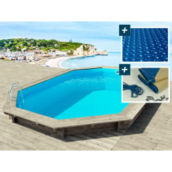 HABITAT ET JARDIN Piscine bois Brazilia