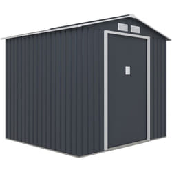 Habitat Et Jardin - Abri de jardin métal 'Vegas' - 4,07 m² - Gris