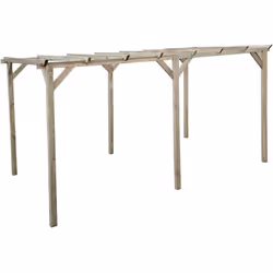 Carport voiture en bois 'Sunny' 3 x 5 m