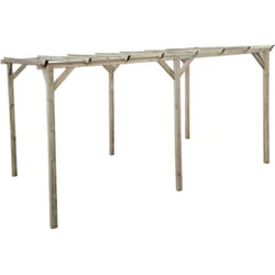 Carport voiture en bois 'Sunny' 3 x 5 m