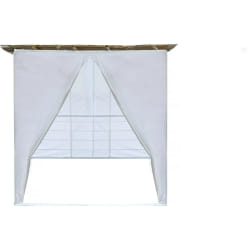 Habitat Et Jardin Souccah En Kit Nina Ajustable - 3 X 2 - 1 Rouleau De Bambou Et 3 Tasseau De Bois
