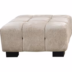 Ottoman Foch - 84 x 84 x 43 cm - Beige