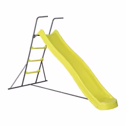 Habitat Et Jardin Toboggan De Jardin à Double Vague "poly" En Vert - 240 X 120 X 156 Cm