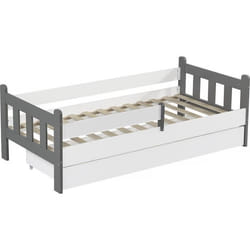 Habitat Et Jardin Lit Gigogne Pour Enfant "adria" - 90 X 190 Cm - Blanc - 90 x 200 cm