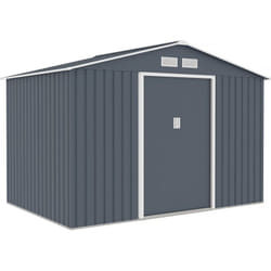 Habitat Et Jardin - Abri de jardin métal 'Vegas ii' - 5,29 m2 - Gris
