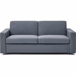 Canapé convertible express en tissu Diana - Couchage 140 cm - 3 places - Gris