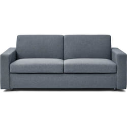 Canapé convertible express en tissu Diana - Couchage 140 cm - 3 places - Gris