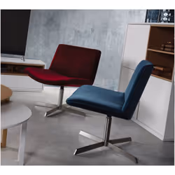 Habitat Et Jardin Fauteuil "kiss" - Velours - Bleu