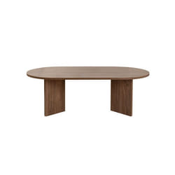 Table basse en bois Sable - 60 x 119 x 40 cm - Noyer
