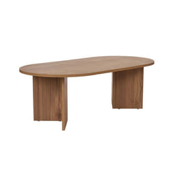 Table basse en bois Sable - 60 x 119 x 40 cm - Chêne