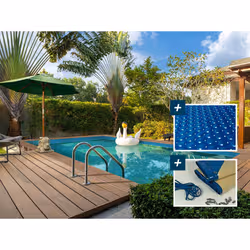 Habitat Et Jardin Panama Piscine hors sol Rectangle 24000 L Bois - Vue supplémentaire 2